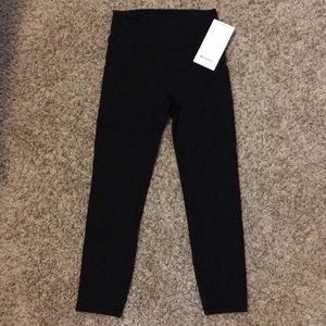 Lululemon Leggings - Time to Sweat Crop 23”